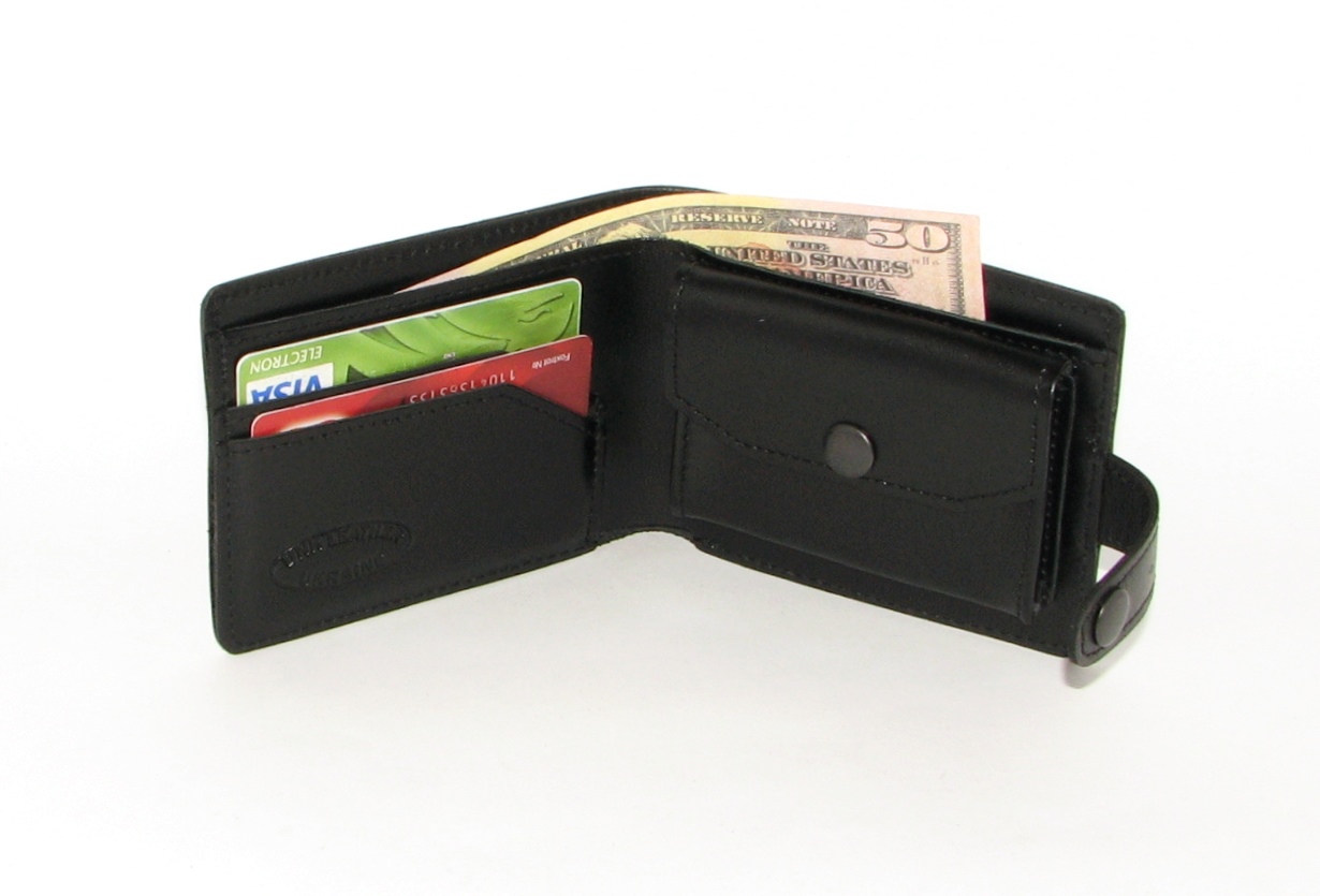 Кошелек DNK Leather Full Purse col.J черный Кошелек DNK Leather Full Purse col.J черный